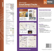 Atlas and guide book for Great Desert Tracks 4WD adventures by Hema Maps