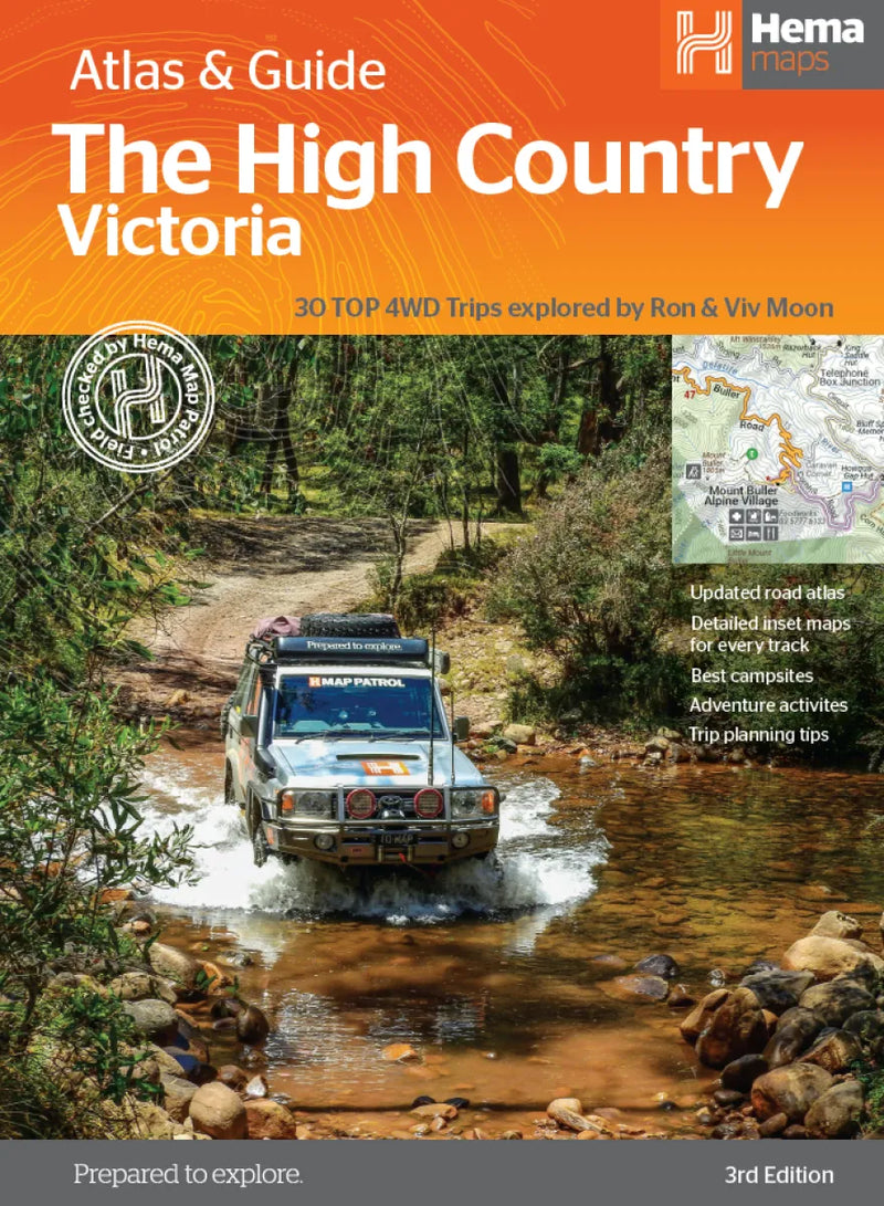 Hema The Victorian High Country Atlas & Guide Book (3rd Edition)