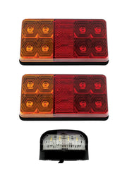 Hulk 12V Trailer Lamp Kit - Trailer Lamp