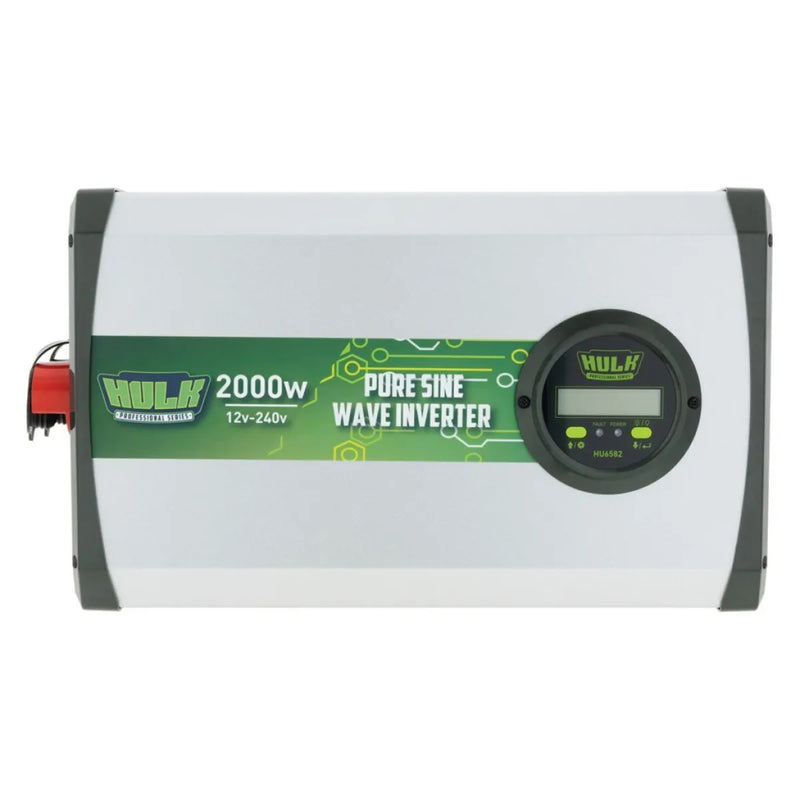 HULK 4X4 2000W Pure Sine Wave Inverter 12V DC to 240V AC