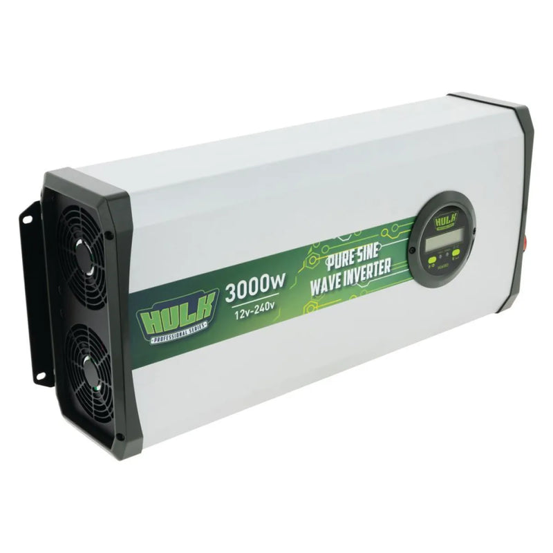 HULK 4X4 3000W Pure Sine Wave Inverter 12V DC to 240V AC
