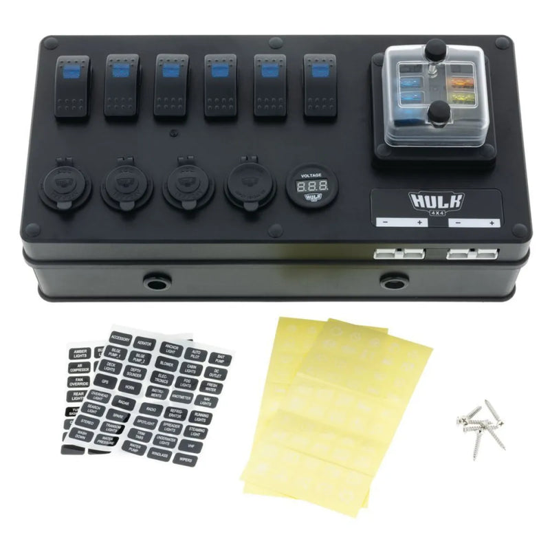 HULK 4x4 6 Way DC Control Box | 12/24V