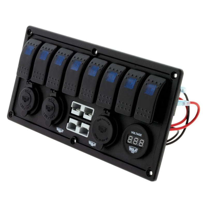 HULK 4X4 8-Way Switch Panel | Dual Accessory Power Sockets