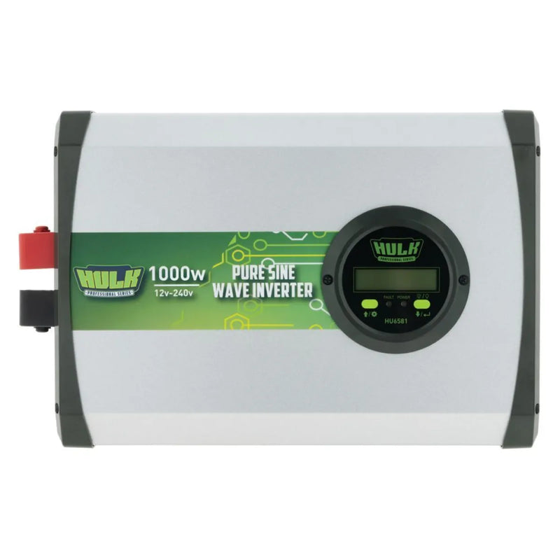 HULK 4X4 Pure Sine Wave Inverter 1000W 12V DC to 240V AC