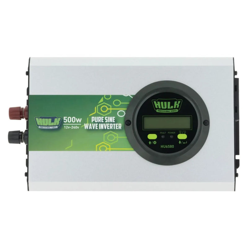HULK 4X4 Pure Sine Wave Inverter 500W 12V DC to 240V AC
