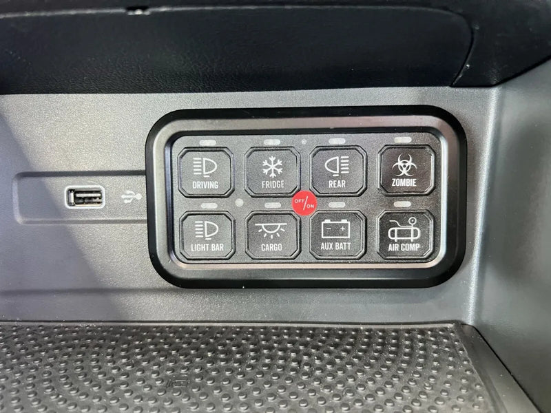 HULK 4X4 Smart Bluetooth 8 Way Switch Panel