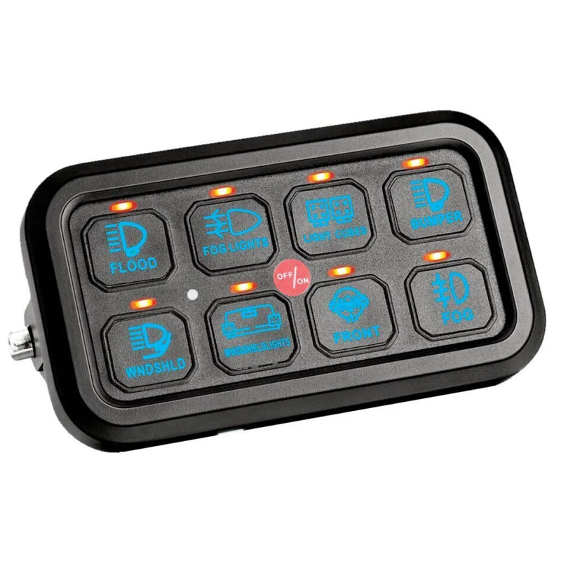 HULK 4X4 Smart Bluetooth 8 Way Switch Panel