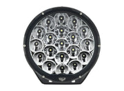 Hulk 7 Round LED Driving Lamp | Black Bezel - Driving Lights