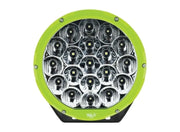 Hulk 7 Round LED 4x4 Driving Lamp | Black or Green - Driving Lights