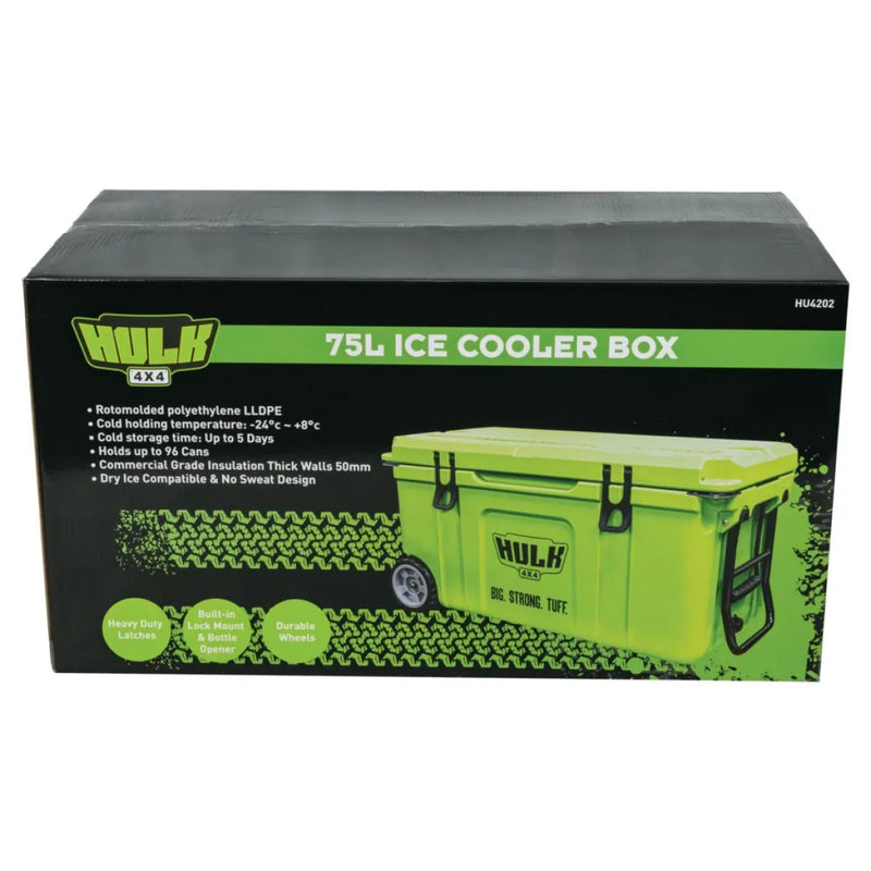 Hulk 75L Portable Ice Cooler Box - Ice Box