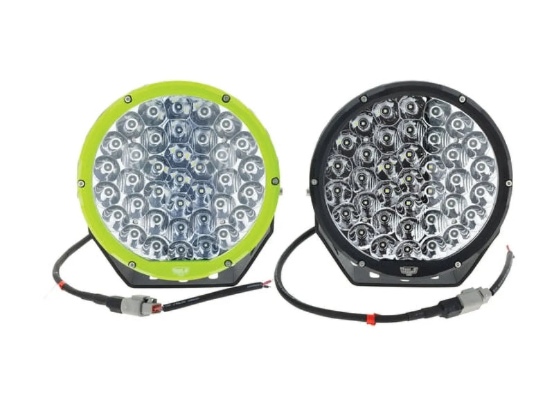 Hulk 9 LED Driving Light Kit with Interchangeable Bezels - Driving Lights