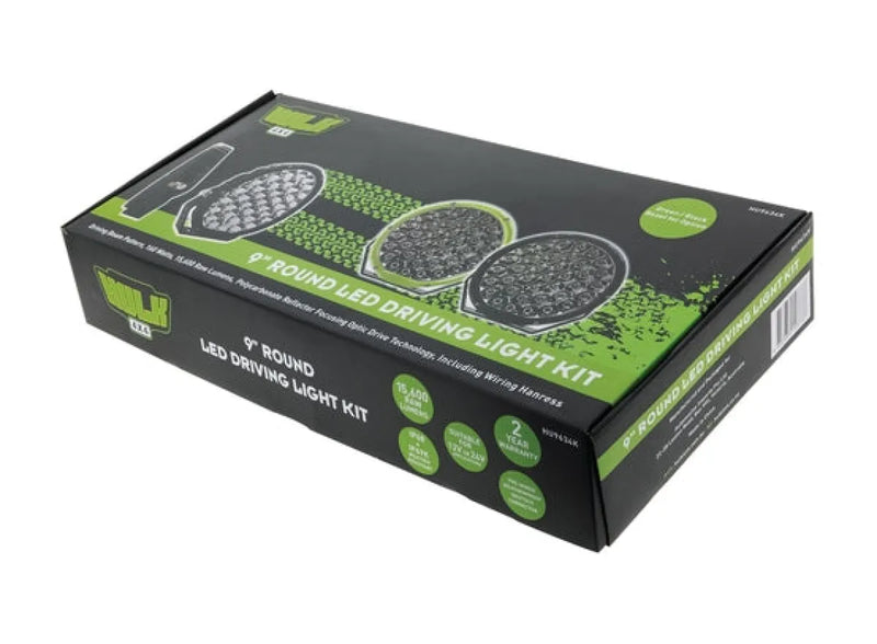 Hulk 9 LED Driving Light Kit with Interchangeable Bezels - Driving Lights