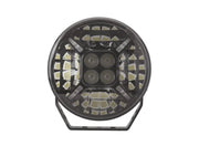 Hulk 9 Round LED Driving Lamp | Black/Chrome - Driving Lights