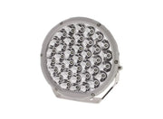 Hulk 9 Round LED Driving Lamp | Silver Bezel - Driving Lights