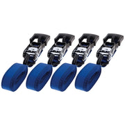 Hulk Heavy Duty Ratchet Tie Down Straps | Pack of 4 - Tie Down Straps