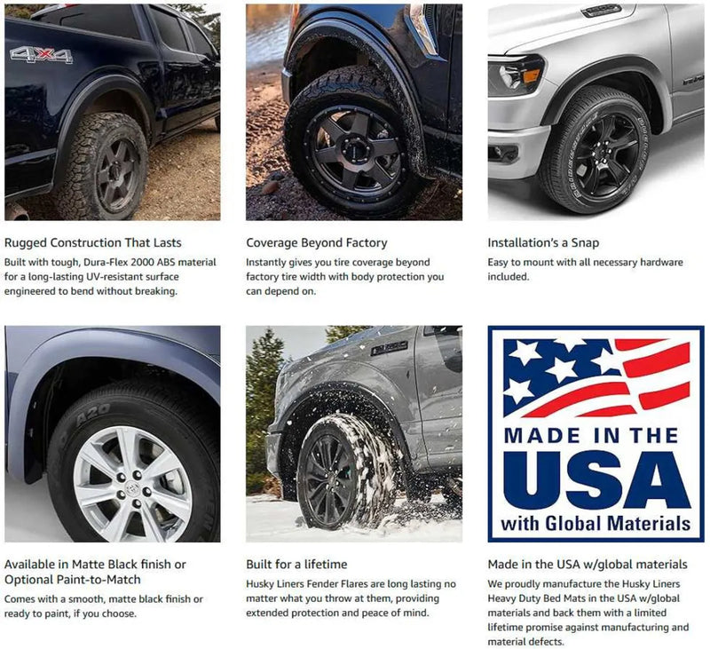 Husky Liners OE-Style Fender Flares for RAM 1500 DT | 2019-2025