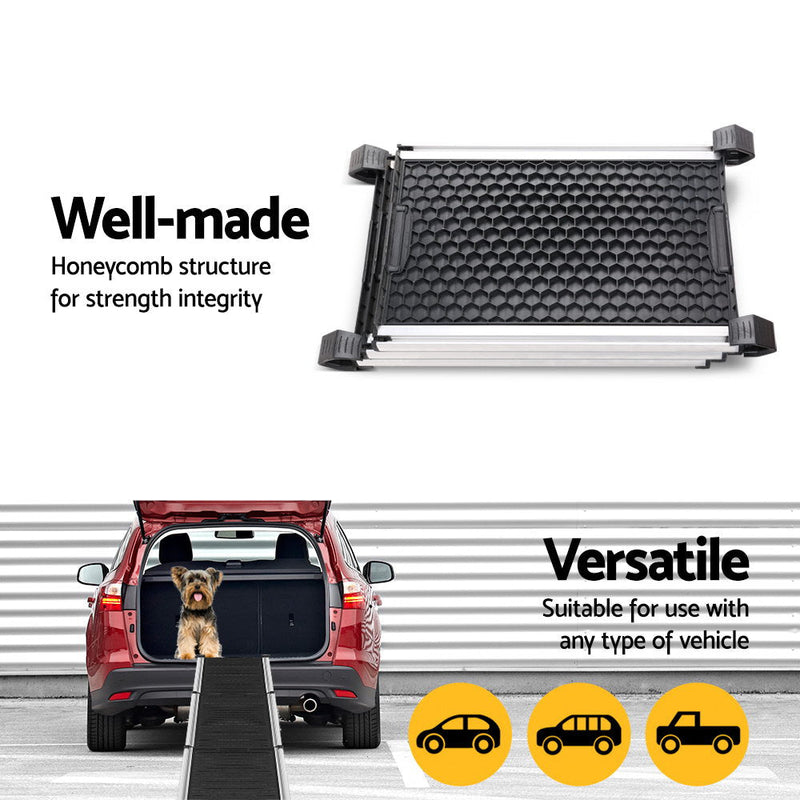i.Pet Portable Adjustable Vehicle Dog Ramp