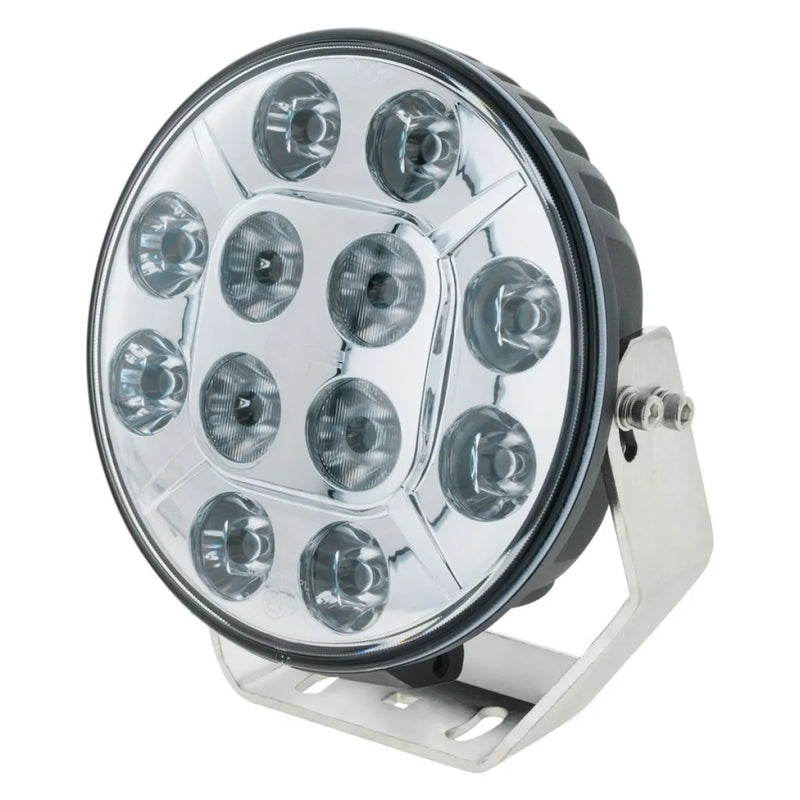 Ignite 7 Round Driving Light | Flood/Spot Beam | Chrome Face - Driving Lights