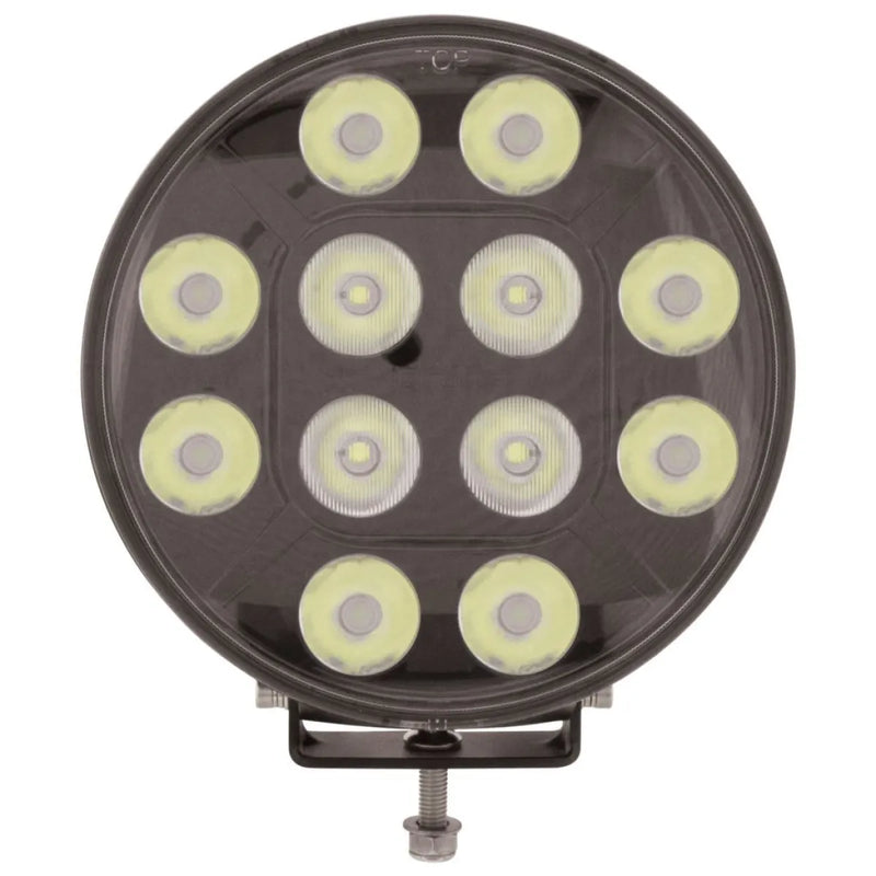 Ignite 7 Round LED Driving Light | Flood/Spot Beam | Black Fascia - Driving Lights