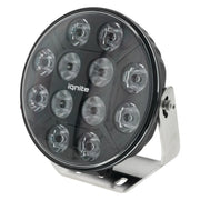 Ignite 9 LED Driving Light | Flood/Spot Beam | Black Face - Driving Lights
