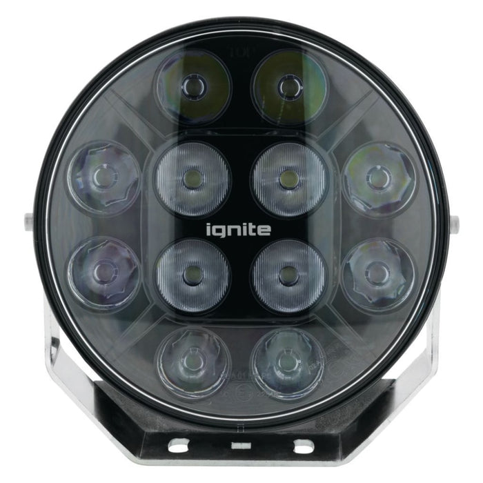 Ignite 9 LED Driving Light | Flood/Spot Beam | Black Face - Driving Lights