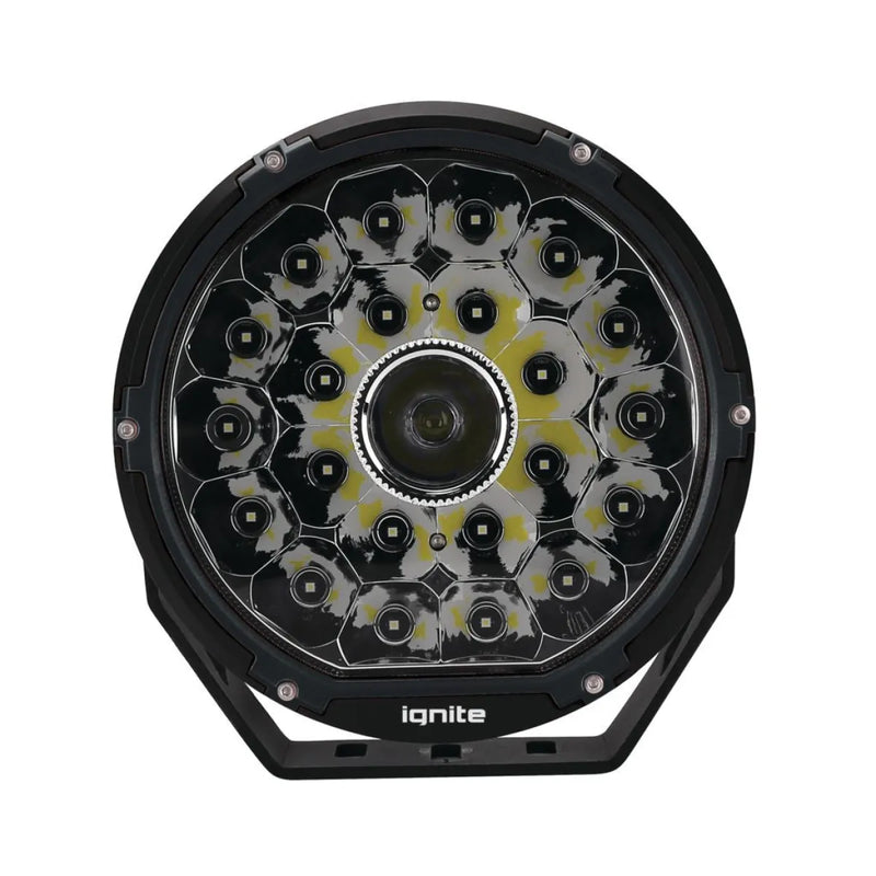 Ignite 9 Round Slimline Laser LED Driving Light - Driving Lights