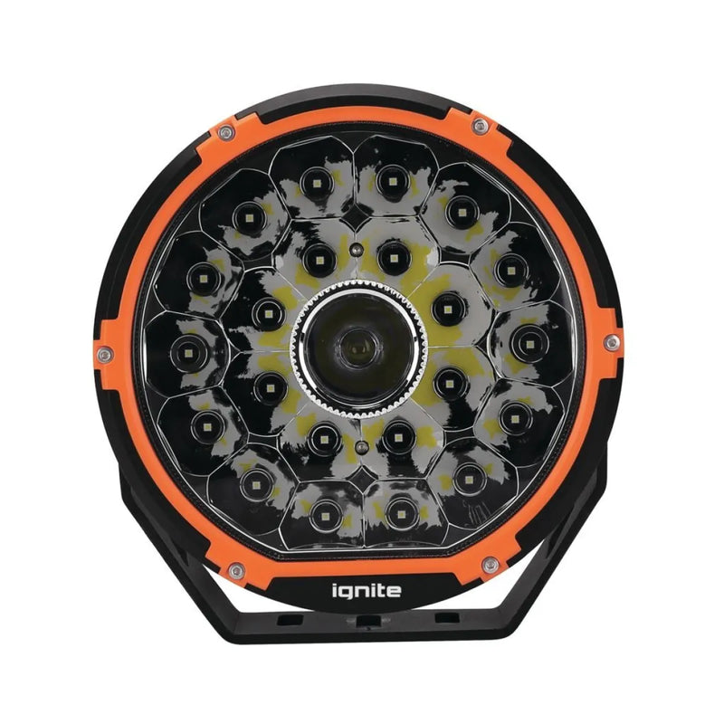 Ignite 9 Round Slimline Laser LED Driving Light - Driving Lights