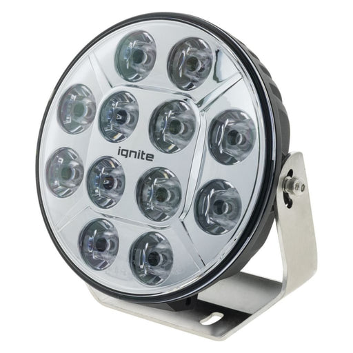 Ignite 9 Round Slimline LED Driving Light | Chrome Fascia - Driving Lights