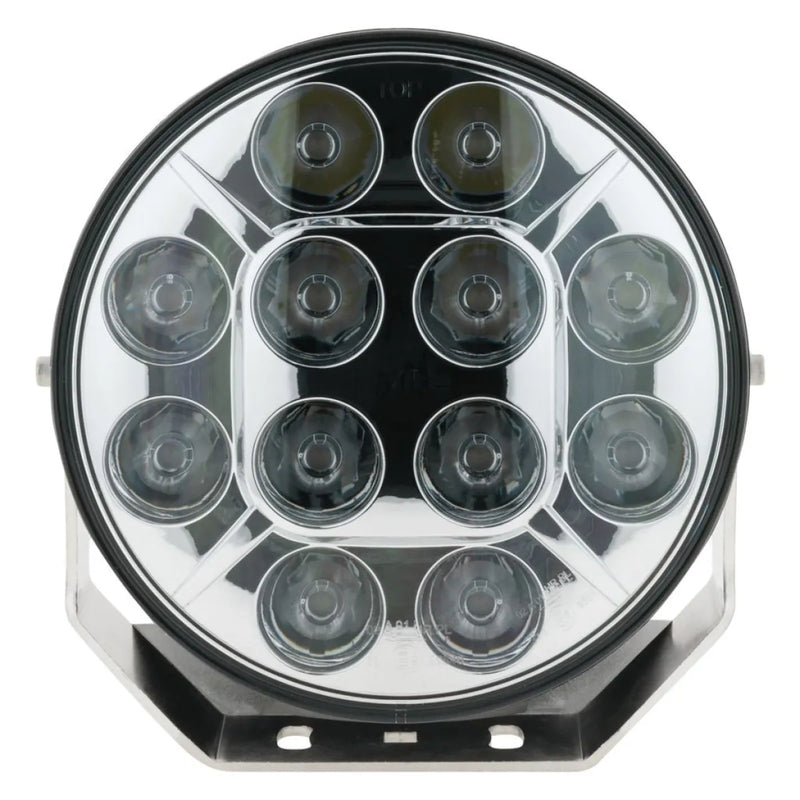 Ignite 9 Round Slimline LED Driving Light | Chrome Fascia - Driving Lights