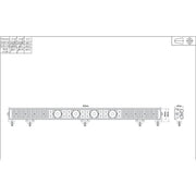 Ignite Laser LED Lightbar Combo Beam - Light Bars