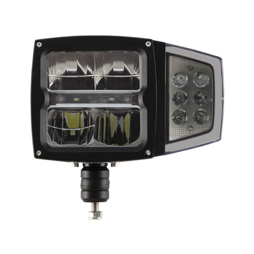 Ignite LED Headlight with Indicator Lamp | High/Low Beam | Black Face - Headlight