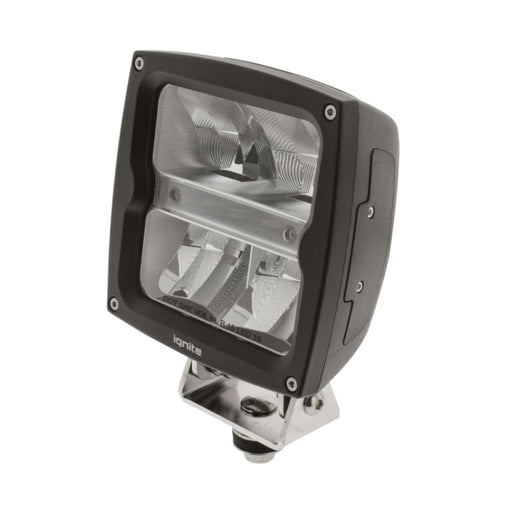 Ignite Square LED Headlight | High/Low Beam | Black Face - Headlight