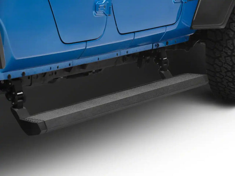 Go Rhino E1 Electric Running Board for JEEP Gladiator | 2020+ | Textured Black