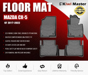 Floor mats for Mazda CX-5 2017-2022 | Kiwi Master 3D TPE Car Floor Mats