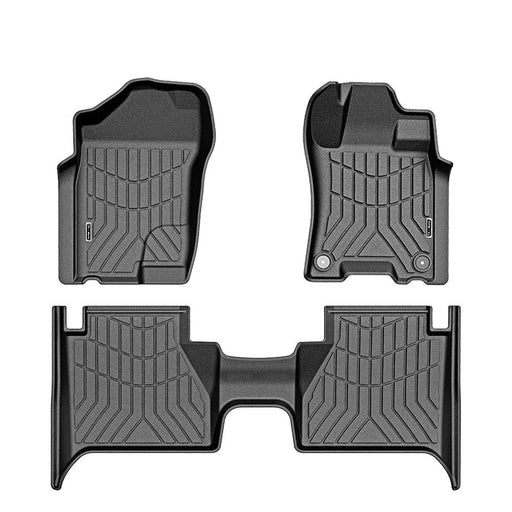 Custom-fit Kiwi Master 3D TPE Car Floor Mats for Nissan Navara NP300 D23