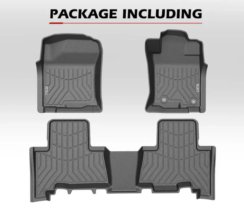 Kiwi Master 3D TPE Car Floor Mats for Toyota Landcruiser Prado 150 MY | 2013 - Current