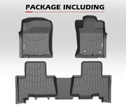 Kiwi Master 3D TPE Car Floor Mats for Toyota Landcruiser Prado 150 MY | 2013 - Current