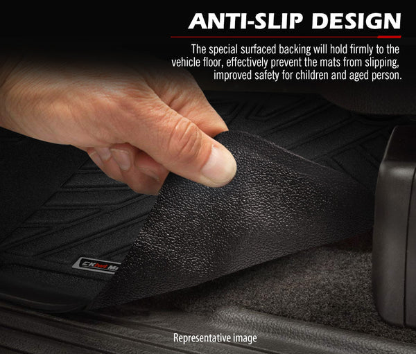 Kiwi Master 3D TPE Car Floor Mats for Toyota Landcruiser Prado 150 MY | 2013 - Current