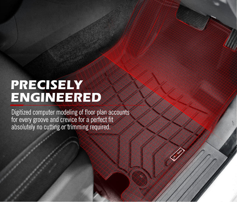 Kiwi Master Car Floor Mats for Mitsubishi Triton MR | 2019 - Current Dual Cab - Car Floor Mats