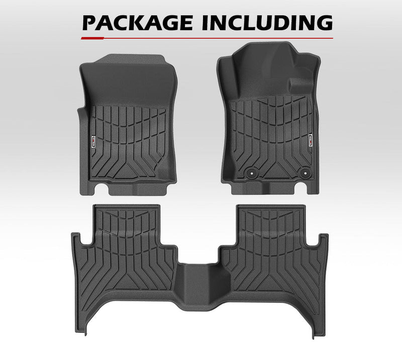Kiwi Master Car Floor Mats for Mitsubishi Triton MR | 2019 - Current Dual Cab - Car Floor Mats
