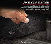 Kiwi Master Car Floor Mats for Mitsubishi Triton MR | 2019 - Current Dual Cab - Car Floor Mats