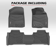 Custom-fit land cruiser car floor mats with textured patterns for Toyota Land Cruiser 200 Series VX Sahara