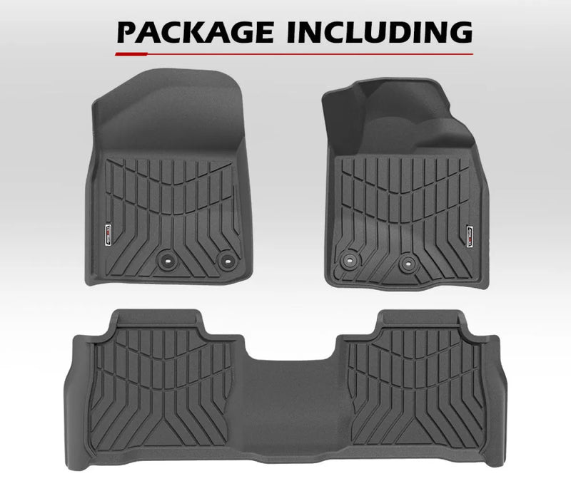 Custom-fit land cruiser car floor mats with textured patterns for Toyota Land Cruiser 200 Series VX Sahara