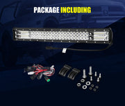 LED light bar with multiple bright bulbs from Lightfox 23-inch LED light bar product