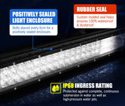 Lightfox 23-inch LED light bar with waterproof sealing and protective features