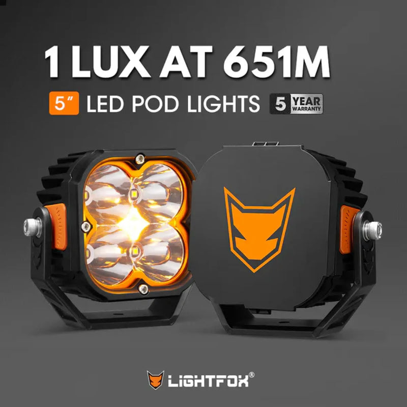 Lightfox Cygnus 5" LED Work Light | Pair
