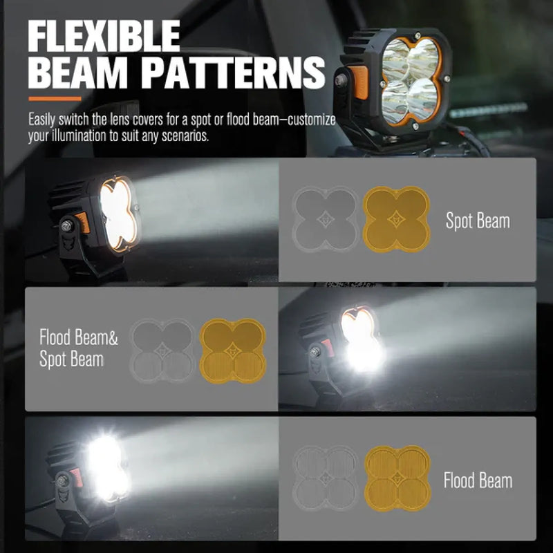 Lightfox Cygnus 5" LED Work Light | Pair