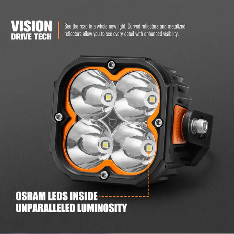 Lightfox Cygnus 5" LED Work Light | Pair