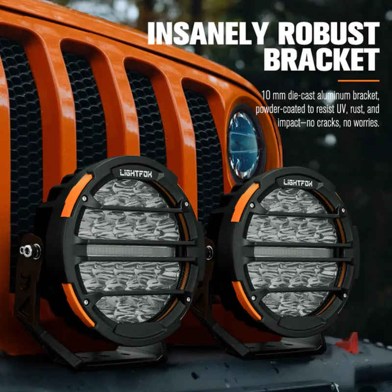 Lightfox Polaris 7" LED Driving Lights