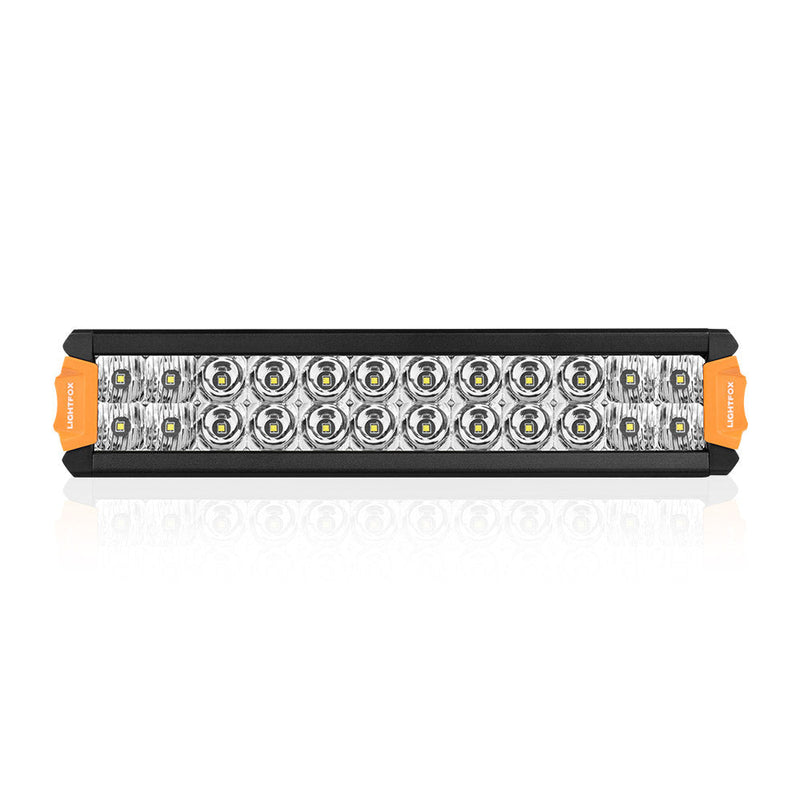 Lightfox Rigel Series 12-inch LED light bar with multiple round bulbs for portable lighting